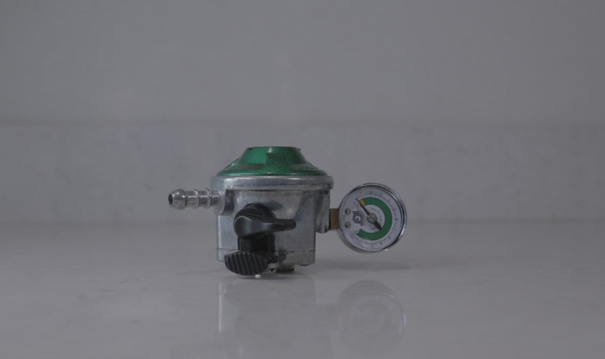 Regulador de gas con Medidor
