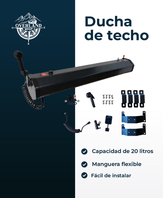 Ducha de techo Overland